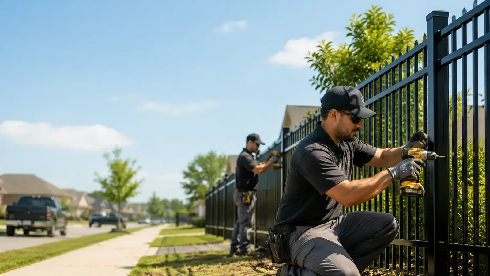 Metal Fence Installation in Muscatine, IA